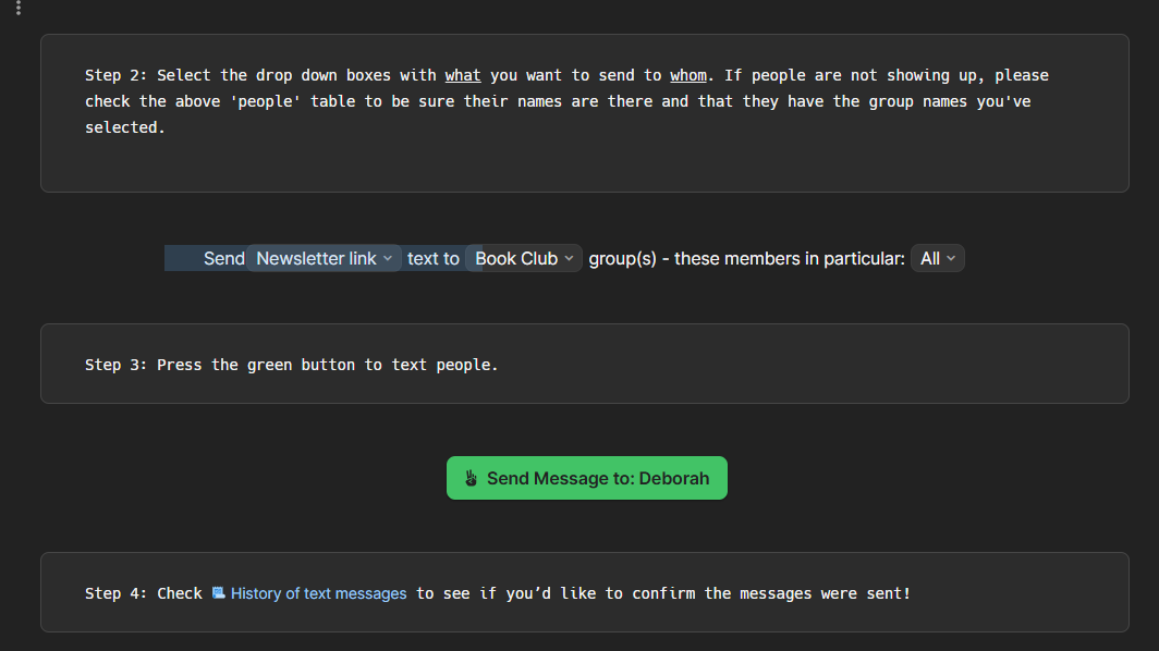 Text-by-Tag